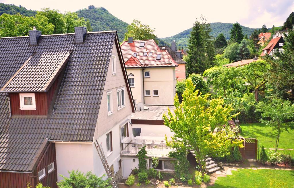 Pension Trautheim - Am Stadtpark Bad Harzburg Exterior foto
